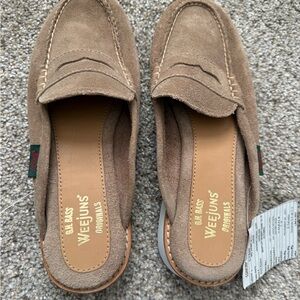 G.H Bass Weejuns Wynn Loafer Mule Shoes Women’s Size 6M ‘Desert Sand’